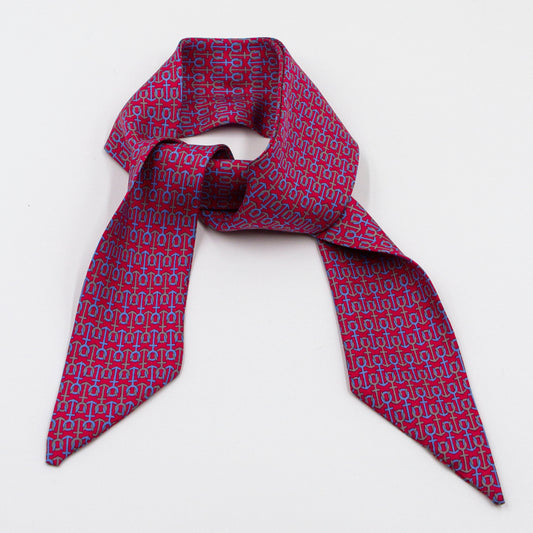 Twilly scarf – Path Paisley