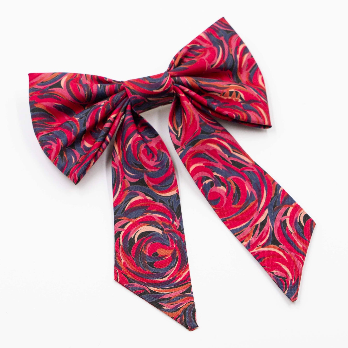 Haarstrik met lint Ross Roos