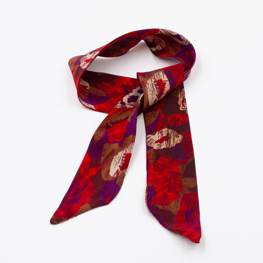 Twilly scarf – Path Paisley