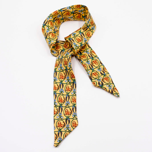 Twilly scarf – Path Paisley