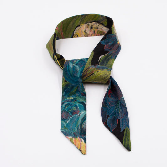 Twilly scarf – Path Paisley