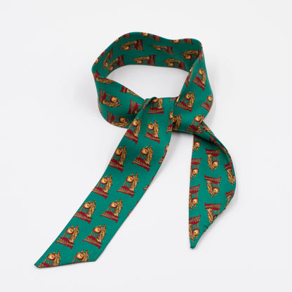 Twilly scarf – Path Paisley