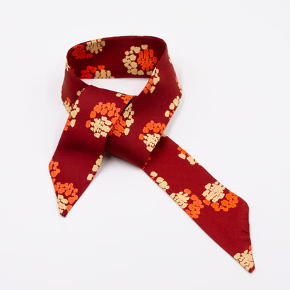 Twilly scarf – Path Paisley