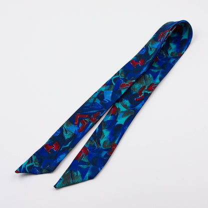 Twilly scarf – Path Paisley