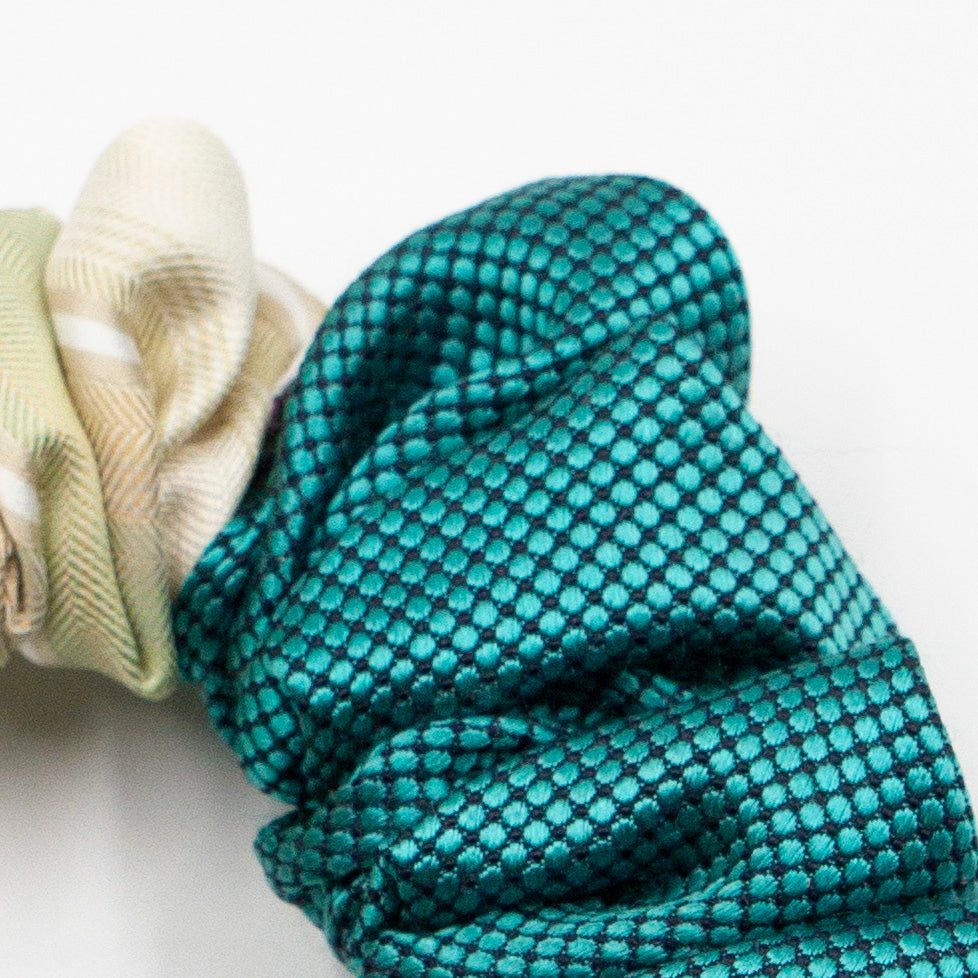 Colorblock scrunchie Zef Zee