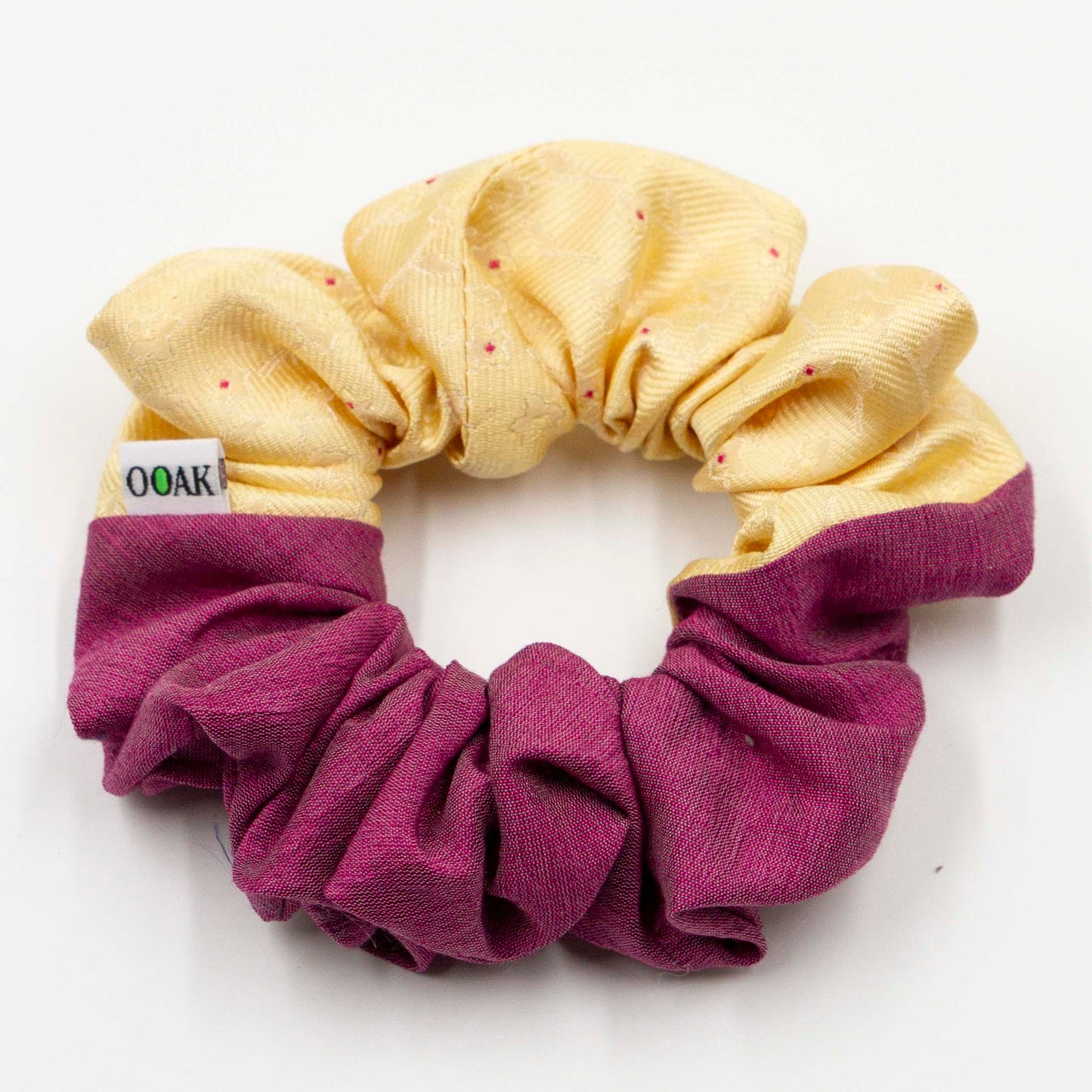 Colorblock scrunchie Zachte Zef