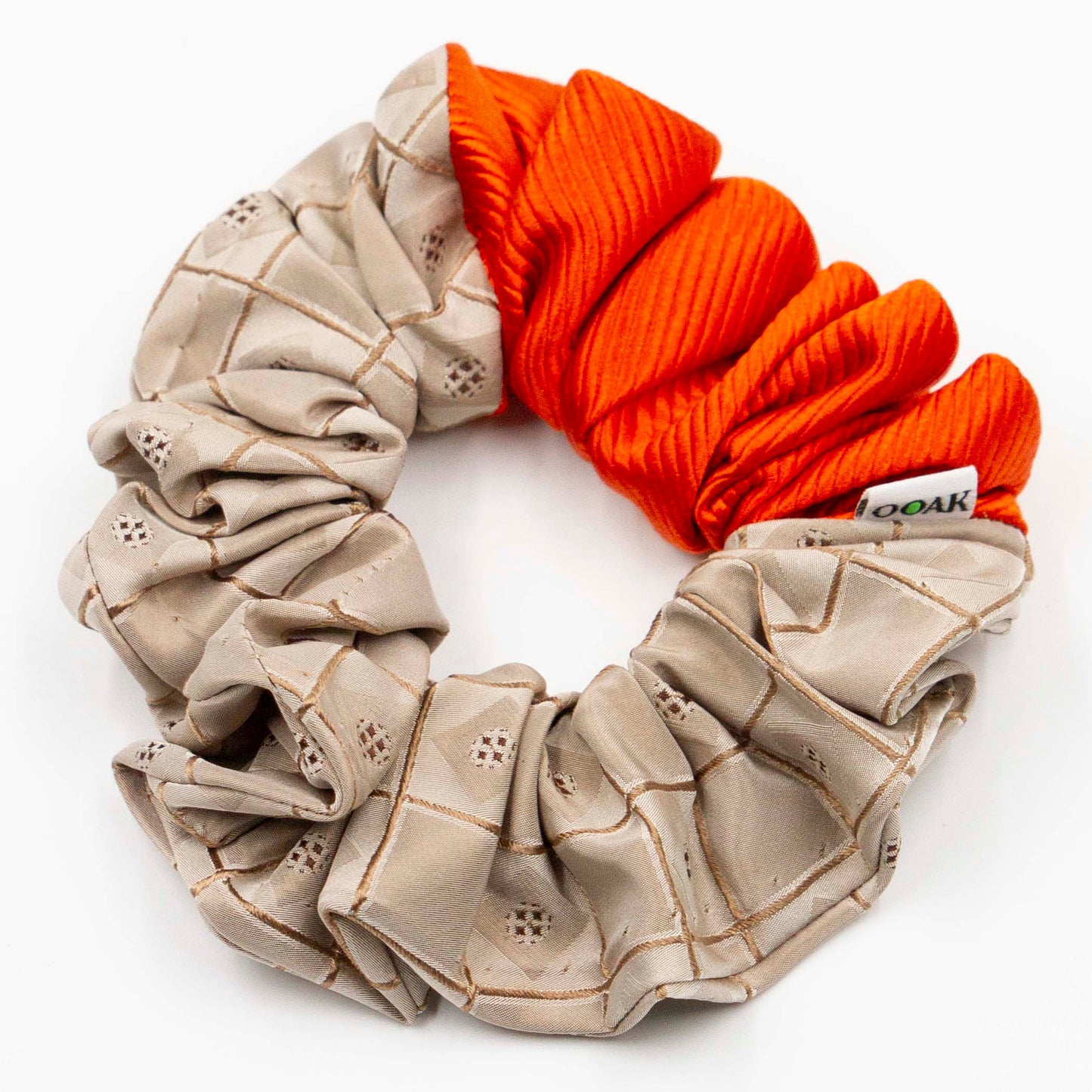 Colorblock scrunchie Dirk Detail