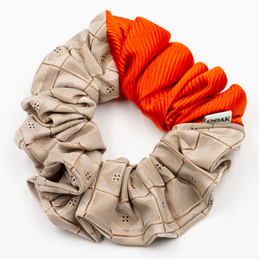 Colorblock scrunchie Dirk Detail