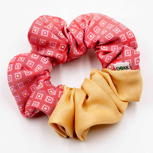 Colorblock scrunchie Zeger Zuurstok