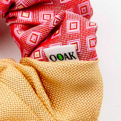Colorblock scrunchie Zeger Zuurstok