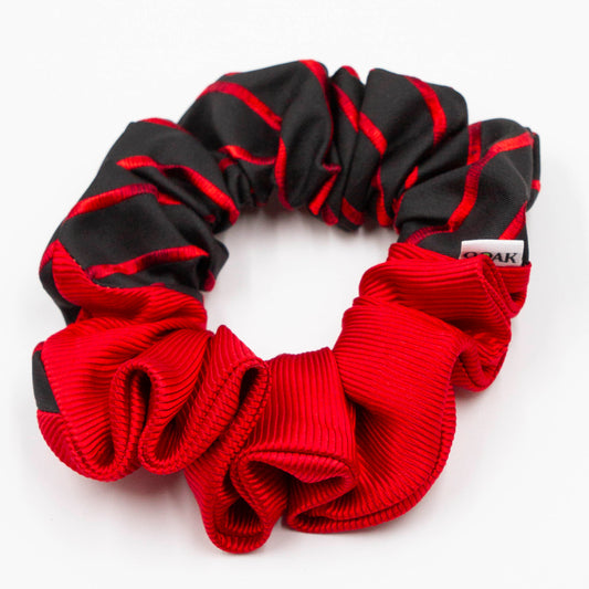 Colorblock scrunchie Rode Richard