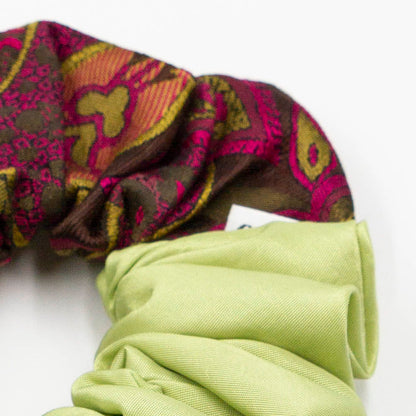 Colorblock scrunchie Donald Detail