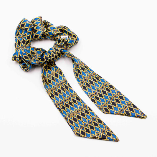 Scrunchie with ribbon Happy Victorius