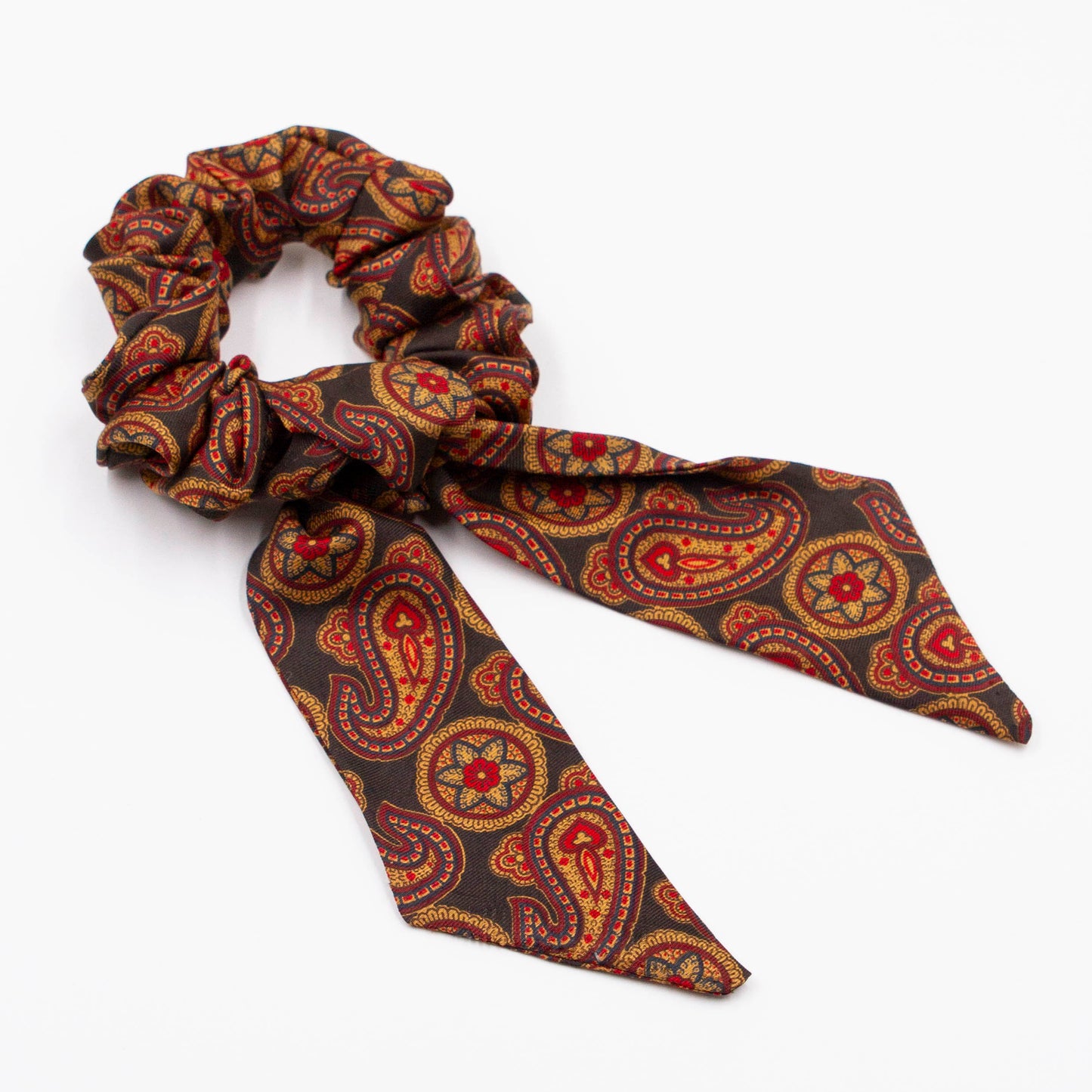 Scrunchie met lint Dark Doris