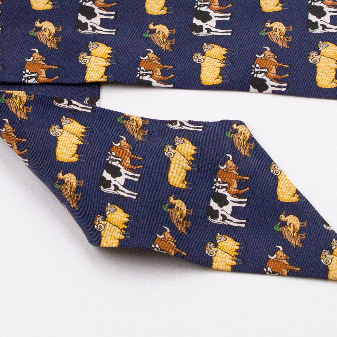 Scrunchie met lint Frans Farm