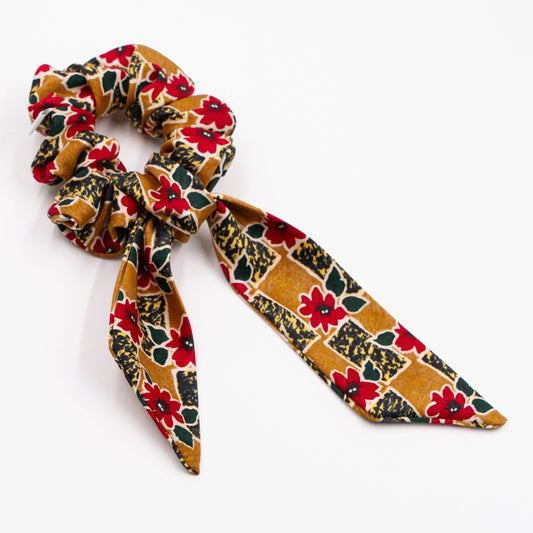 Scrunchie met lint Kees Kerst