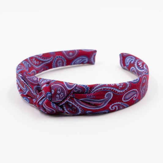 Rover Red – Diadeem haarband met knoop