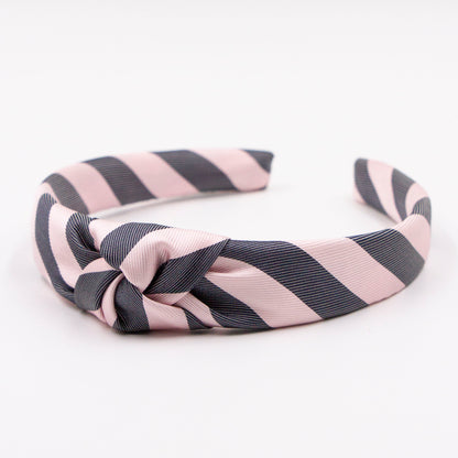 Gestreepte Gerrit – Diadeem haarband met knoop