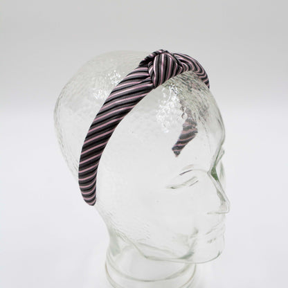 Stevy Streepjes – Diadeem haarband met knoop