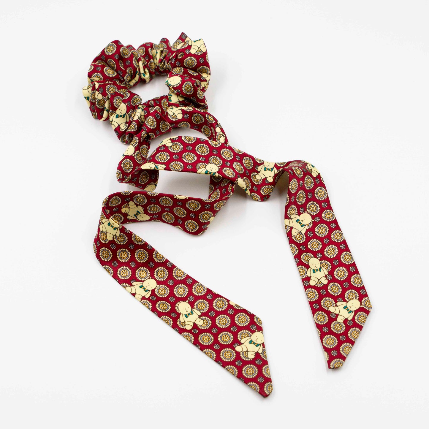 Scrunchie with ribbon Happy Victorius