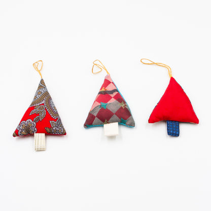set van 3 kersthangers - 27