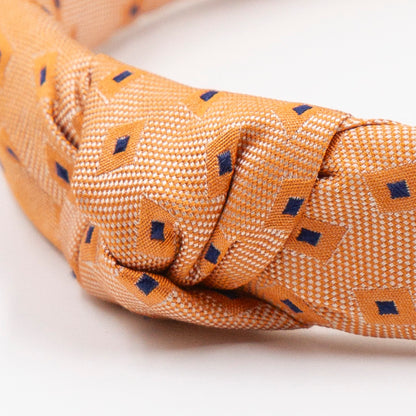 Oscar Orange – Diadeem haarband met knoop