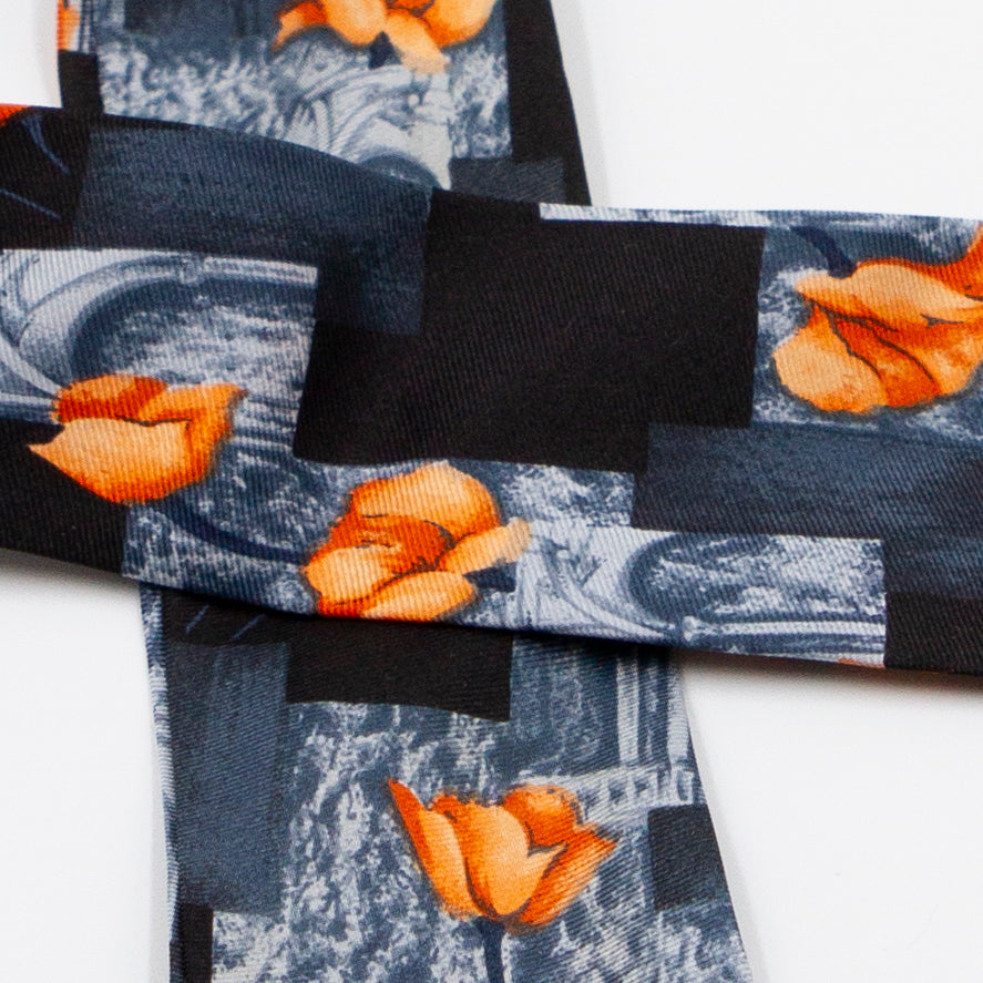 Scrunchie met lint Ross Roos