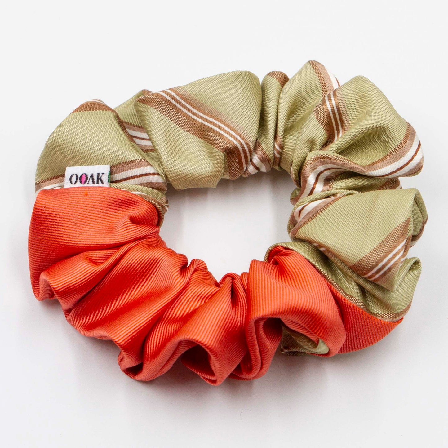 Colorblock scrunchie Zachte Zef