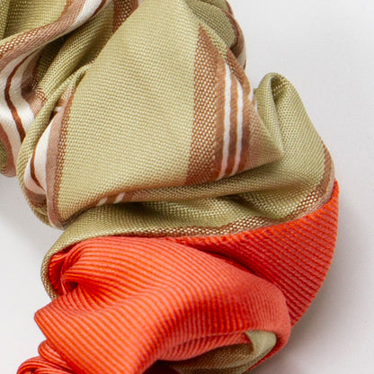 Colorblock scrunchie Zachte Zef