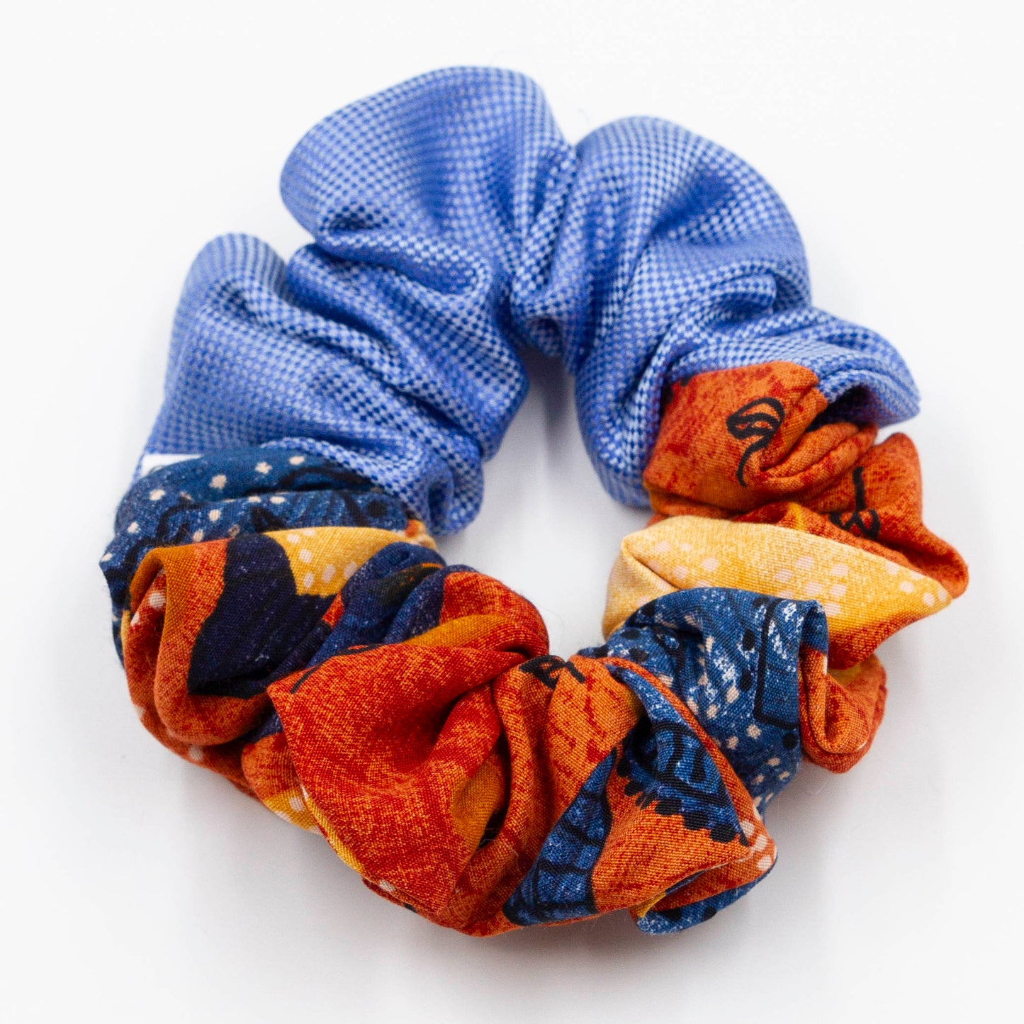 Colorblock scrunchie Geert Gordijn