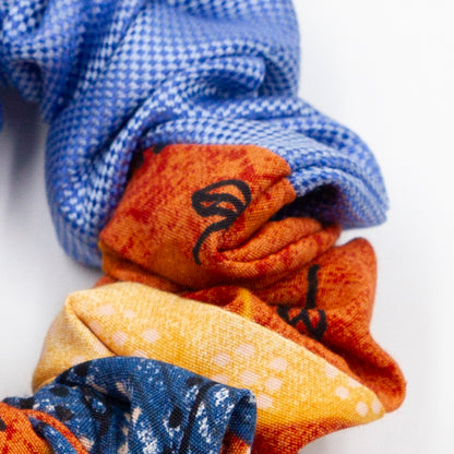 Colorblock scrunchie Geert Gordijn