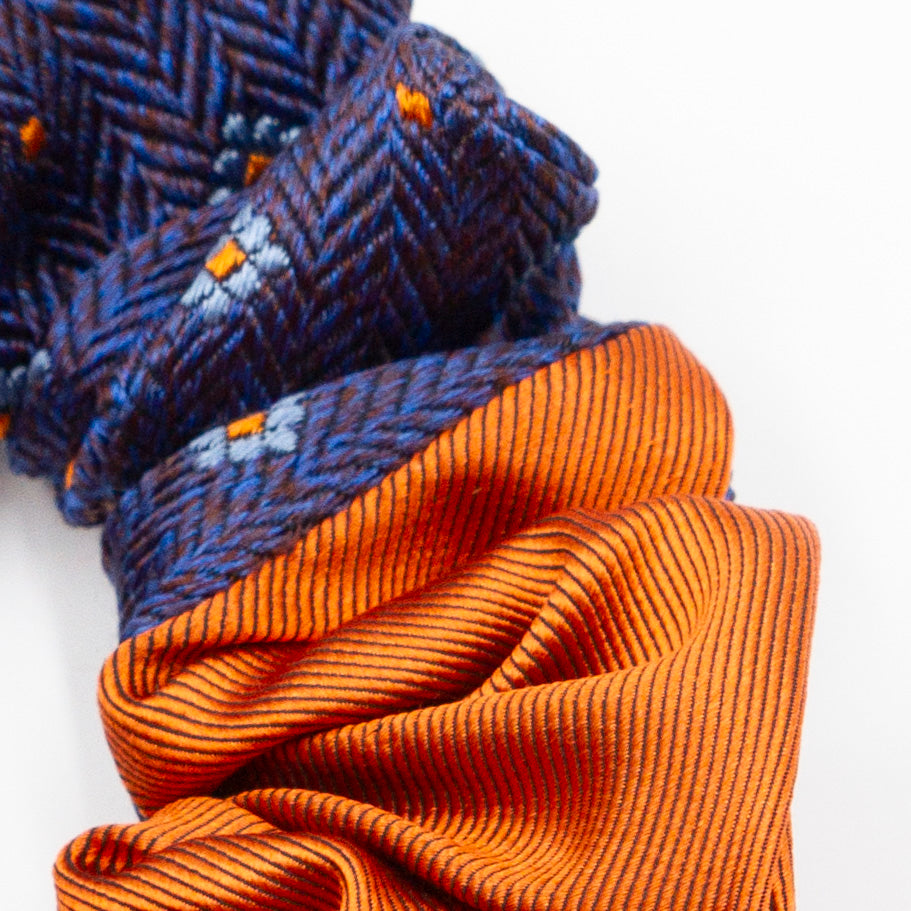 Colorblock scrunchie Hans Glans