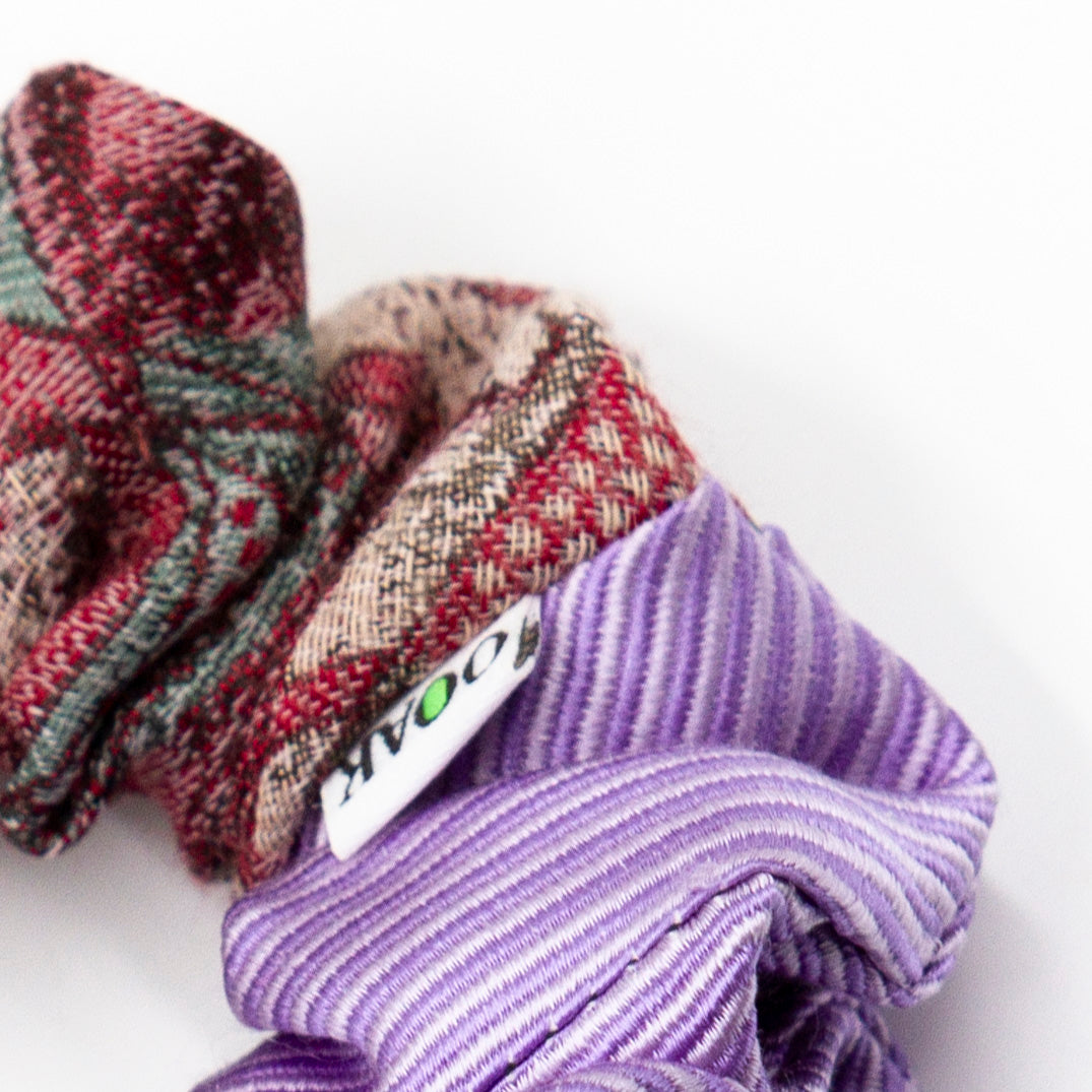 Colorblock scrunchie Veras Vintage