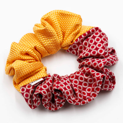 Colorblock scrunchie Cees Cirkels