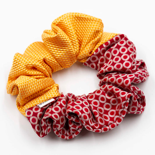 Colorblock scrunchie Cees Cirkels