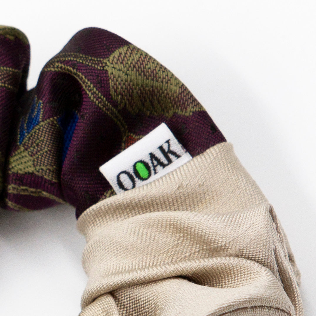Colorblock scrunchie Sjieke Sjef