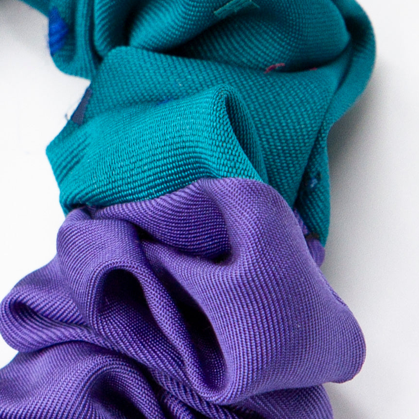 Colorblock scrunchie Goof Groovy