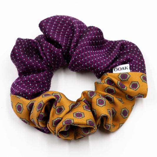 Colorblock scrunchie Willem Warm