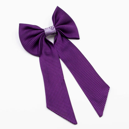 Haarstrik met lint Phill Purple