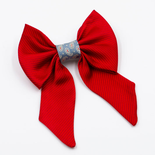 Haarstrik met lint Reda Red