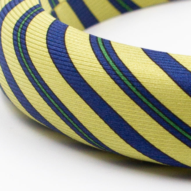 Gestreepte Gertie – Puffy diadeem haarband