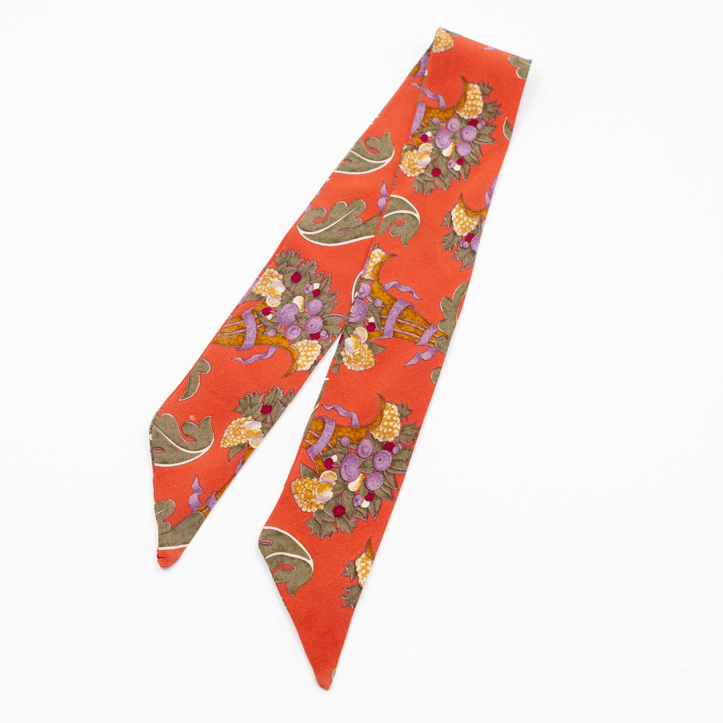 Twilly scarf – Path Paisley