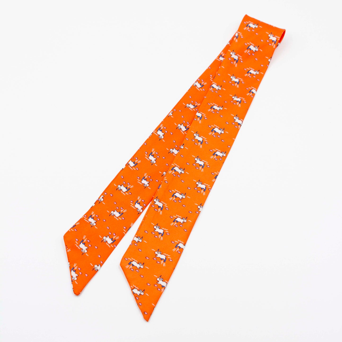 Twilly scarf – Path Paisley
