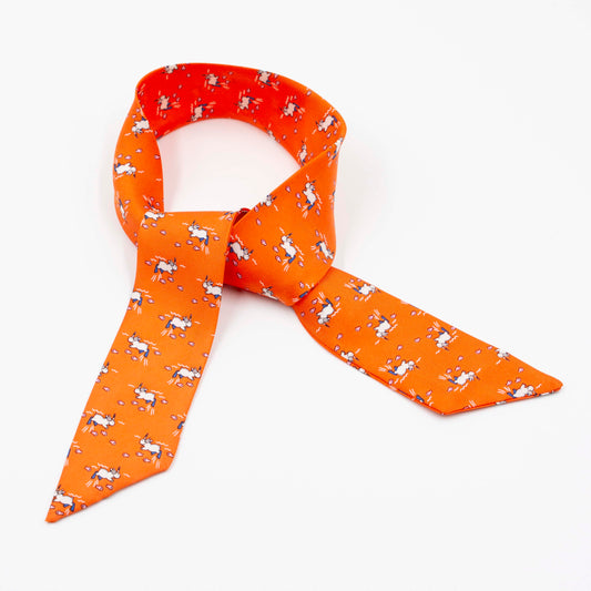 Twilly scarf – Path Paisley