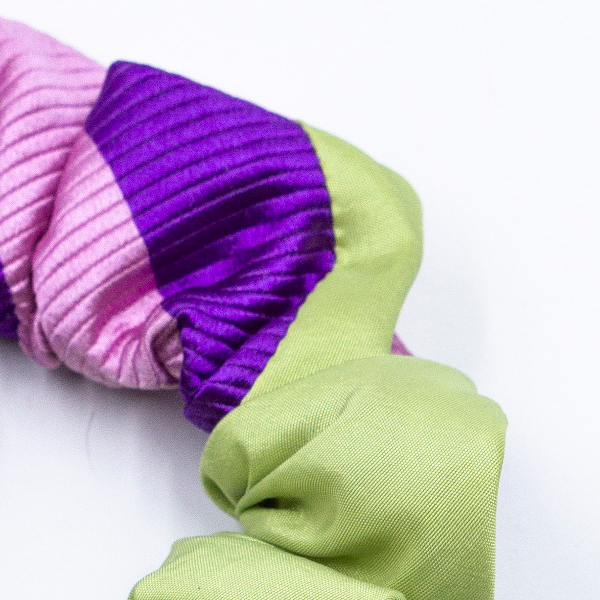 Colorblock scrunchie Funky Fons