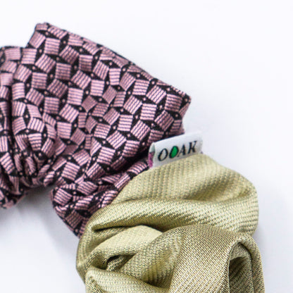 Colorblock scrunchie Disco Donny