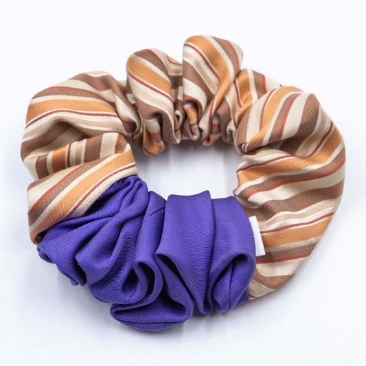 Colorblock scrunchie Ollie Orange