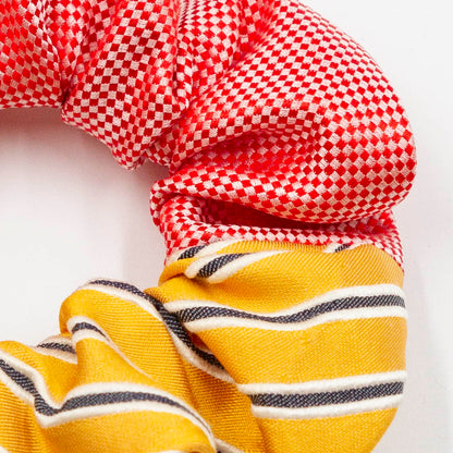 Colorblock scrunchie 111