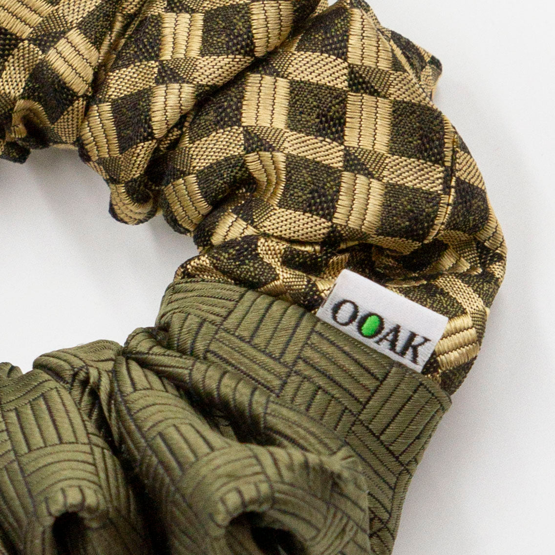 Colorblock scrunchie 114