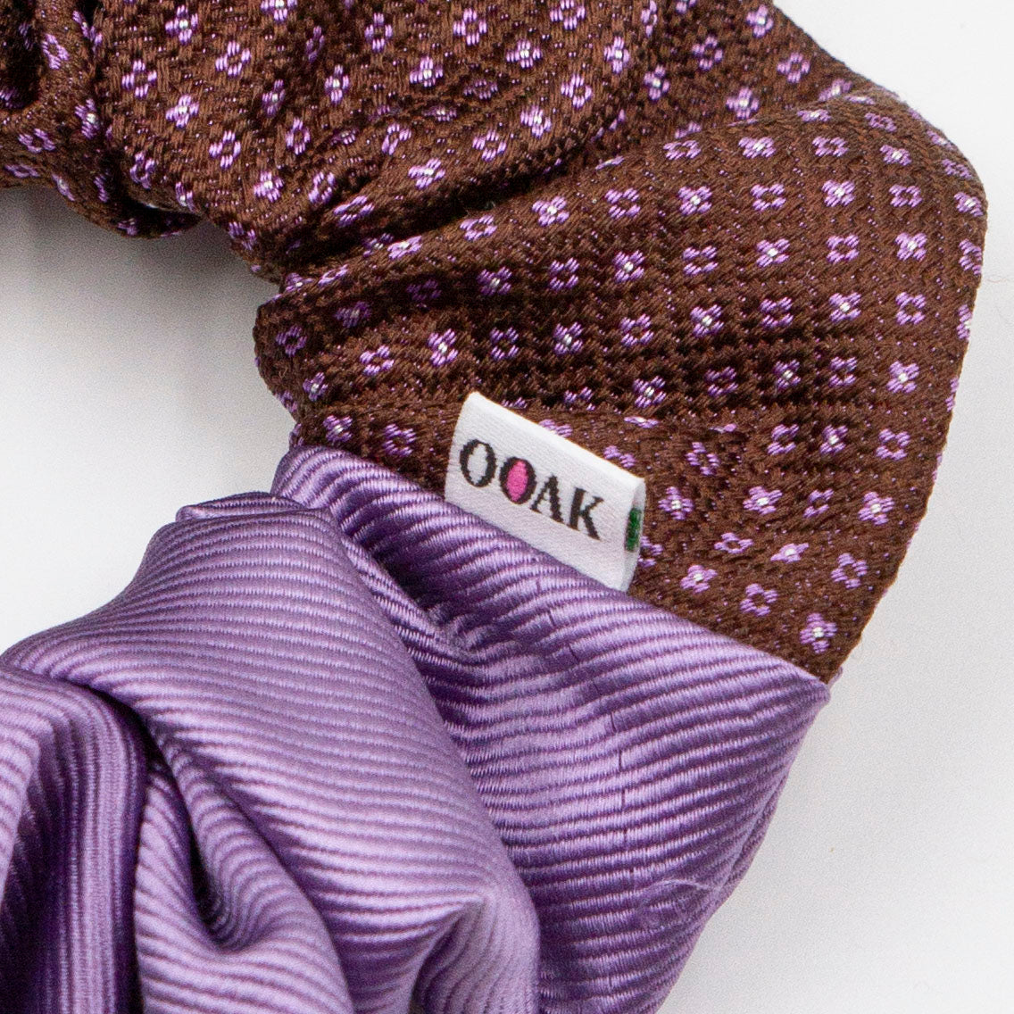 Colorblock scrunchie 121